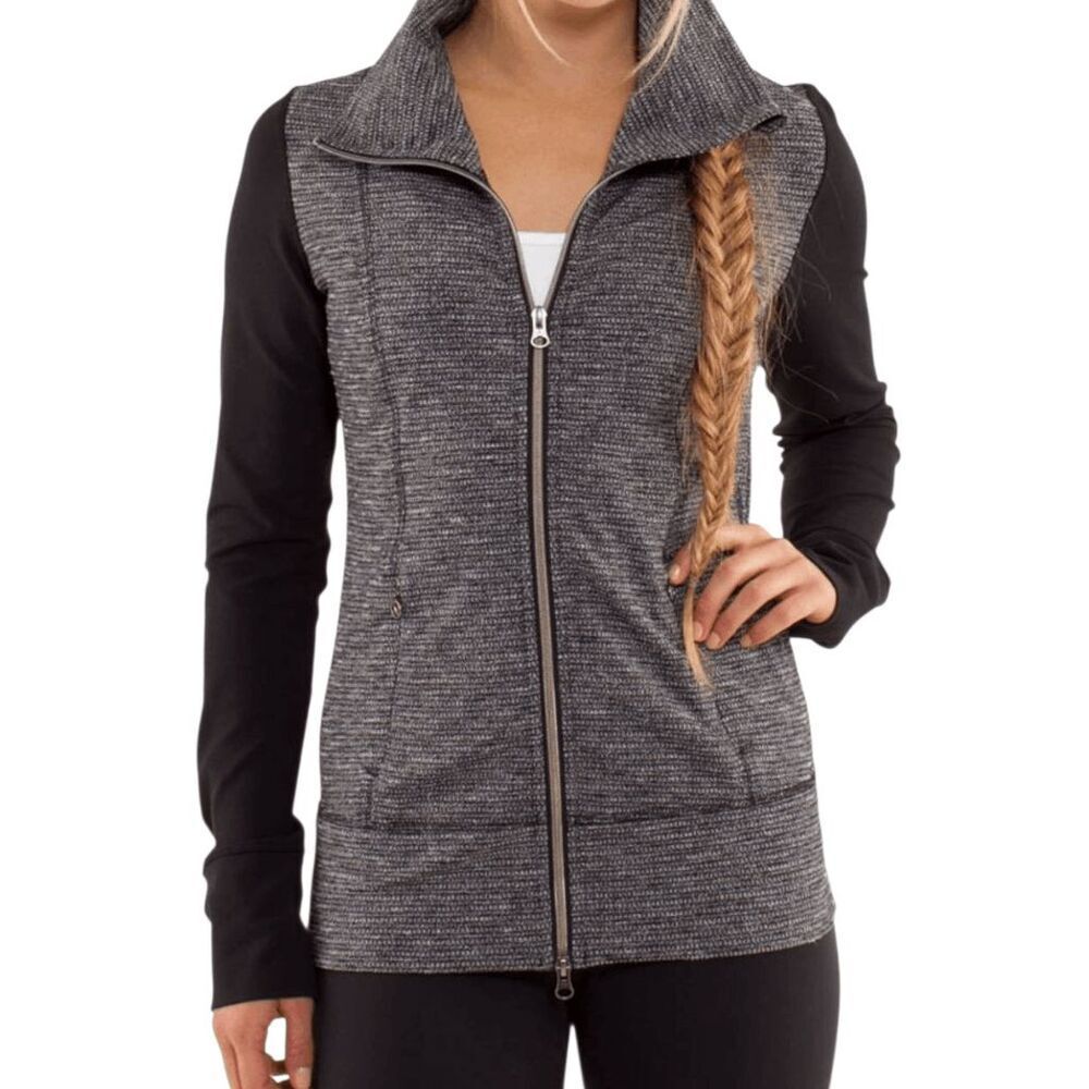 LULULEMON ATHLETICA Daily Yoga Jacket Size 2